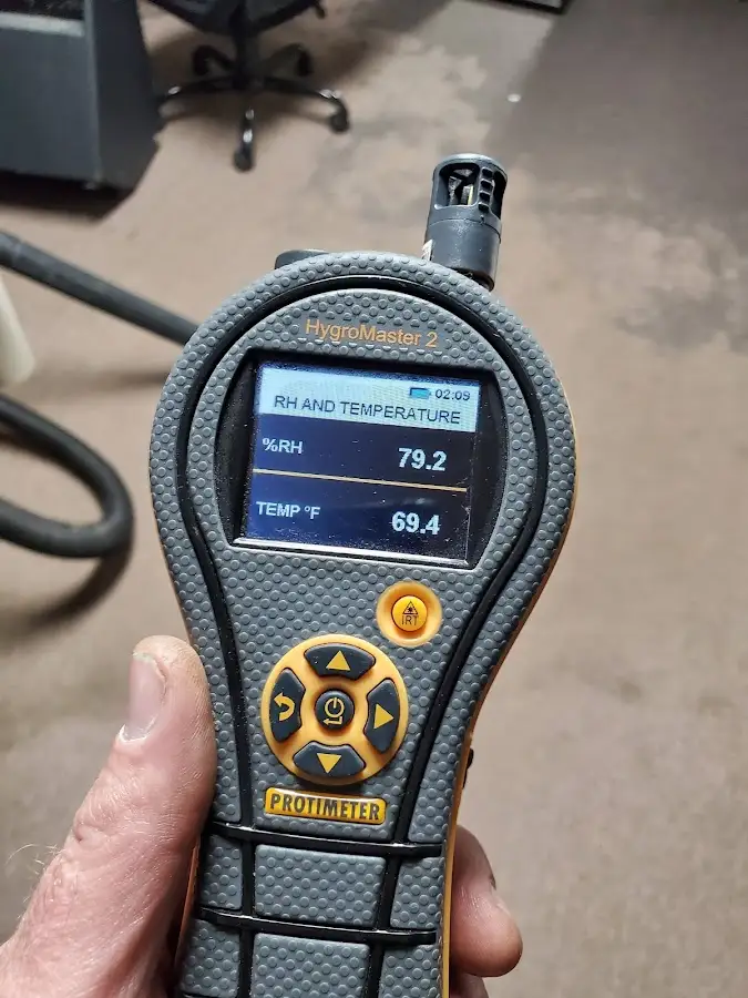 Moisture meter humidity assessment for Fire & Smoke Damage Restoration in Sanger